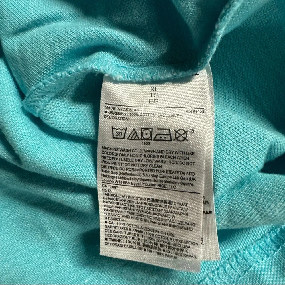 Banana Republic‎ men’s size XL short sleeve blue polo NWT